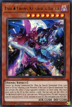 Amazon.com: Evil Twins Ki-sikil & Lil-la - GEIM-EN017 - Ultra Rare